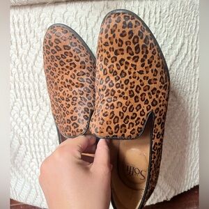 Sofft Women's Leopard Print | Calf Hair | Loafers